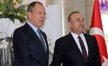 RUSEN[HABER]: Dışişleri Bakanı Mevlüt Çavuşoğlu, Rus mevkidaşı Sergey Lavrov ile görüştü
