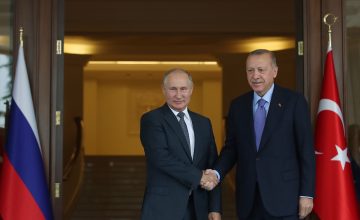 Erdoğan-Putin görüşmesi başladı