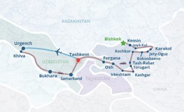 RUSEN[HABER] : Çin ile Kırgızistan arasında rota krizi
