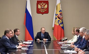 RUSEN[HABER]: Rusya Devlet Başkanı Vladimir Putin, Güvenlik Konseyi başkan yardımcılarını atadı