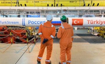 RUSEN[HABER]: Türk Akım doğalgaz boru hattı projesinin deniz bölümü inşaatının yüzde 95’i tamamlandı