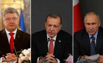 Cumhurbaşkanı Recep Tayyip Erdoğan, Putin ve  Poroşenko ile görüştü