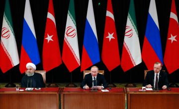 Soçi’de gerçekleştirilen üçlü  liderler zirvesinin Rus basınına yansıması