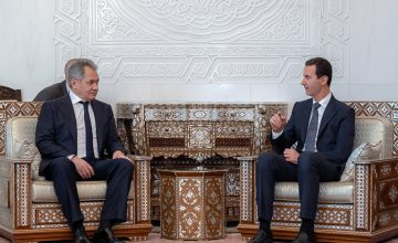 Rusya Savunma Bakanı Sergey Şoygu, Suriye’de Esed ile görüştü