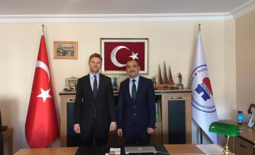 İngiltere’nin Ankara Büyükelçiliği Müsteşarı James Ford Rusen’i ziyaret etti