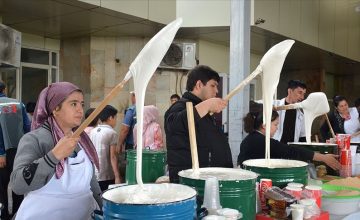 Özbeklerin ramazan tatlısı “Nişalda”