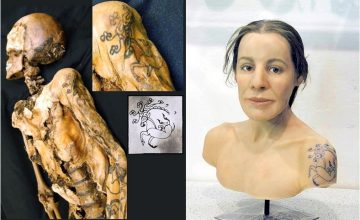 Rusya Sibirya’da Türk-Altay “Buz Kızı” olarak bilinen en eski dövmeli insan olarak biliniyor