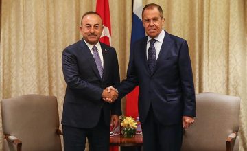 Mevlüt Çavuşoğlu, Sergey Lavrov ile görüştü
