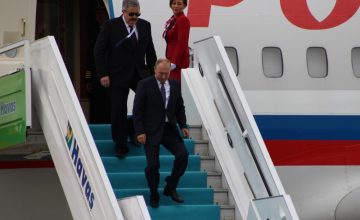 Putin, Beşinci Üçlü Zirve Toplantısı’na katılmak için Ankara’ya geldi
