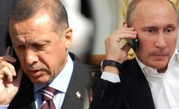 Recep Tayyip Erdoğan, Vladimir Putin ile telefonda görüştü
