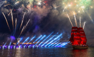 St. Petersburg’da, Işığın Mucizesi Festivali
