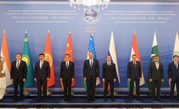 Şanghay İşbirliği Örgütü hükümet başkanları Özbekistan’ın başkenti Taşkent’te toplandı